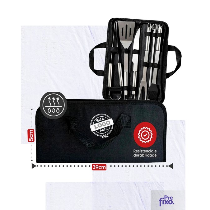 Kit Churrasco 10 Peças