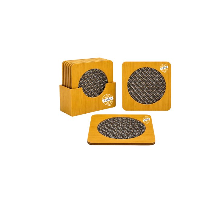 Kit Porta Copos Jogo Com 4 Unidades