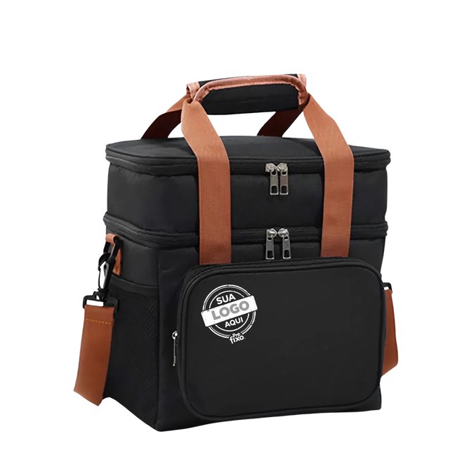Bolsa Oxford Com Manta Térmica Laminada
