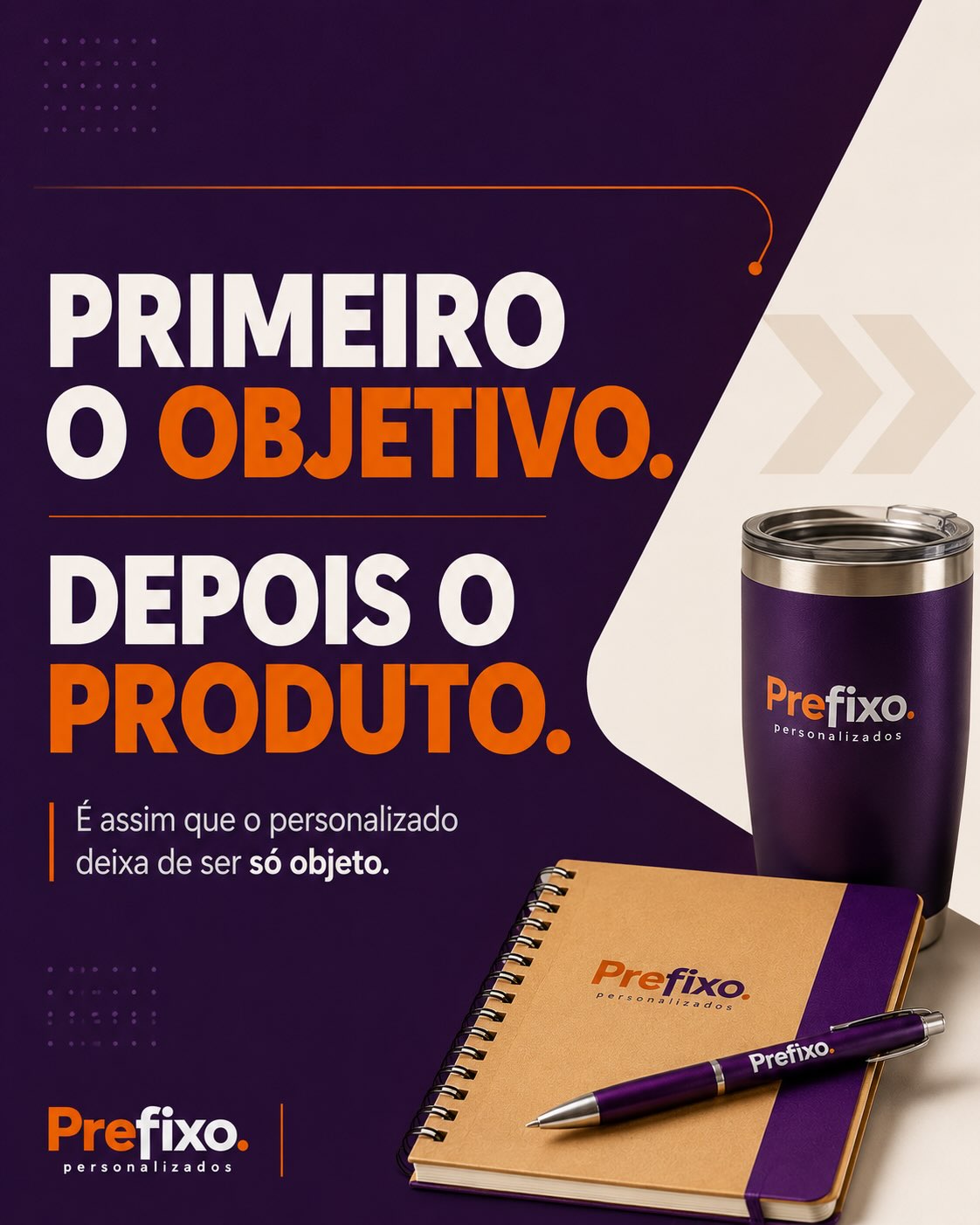 Kit de brindes corporativos Prefixo Personalizados